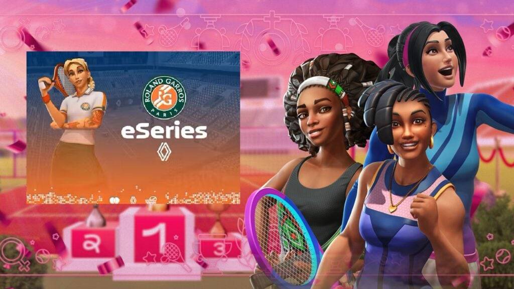 Roland-Garros Eseries 2025 beschikt over een nieuw eSports-teamformaat in tennisbotsing