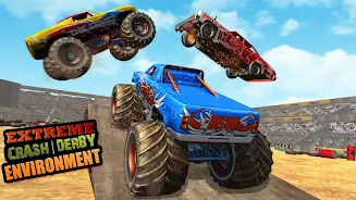 Monster Truck Derby Crash Game Capture d'écran 1