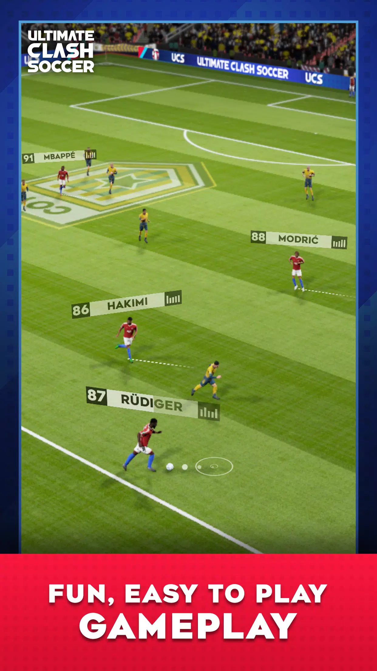 Ultimate Clash Soccer Captura de tela 2