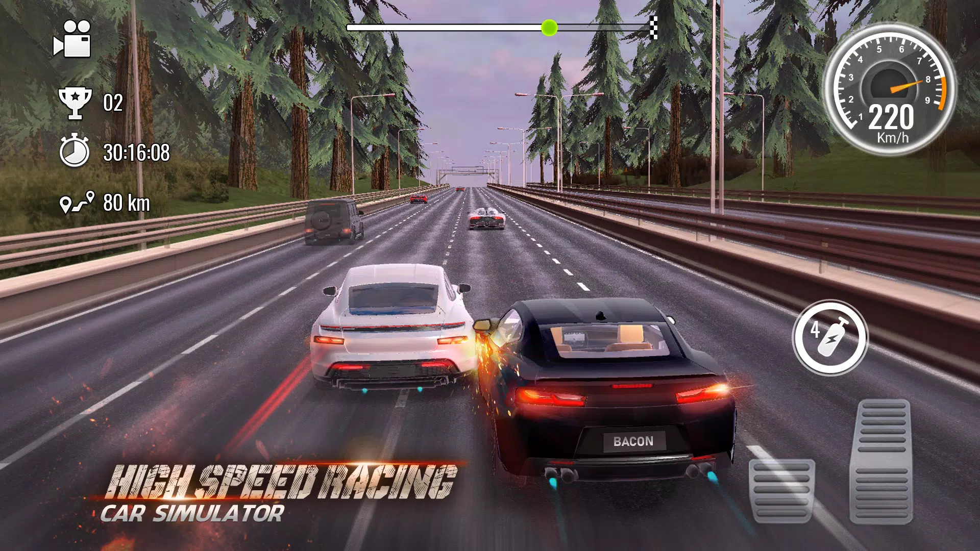 Traffic Car Driving Game スクリーンショット 0