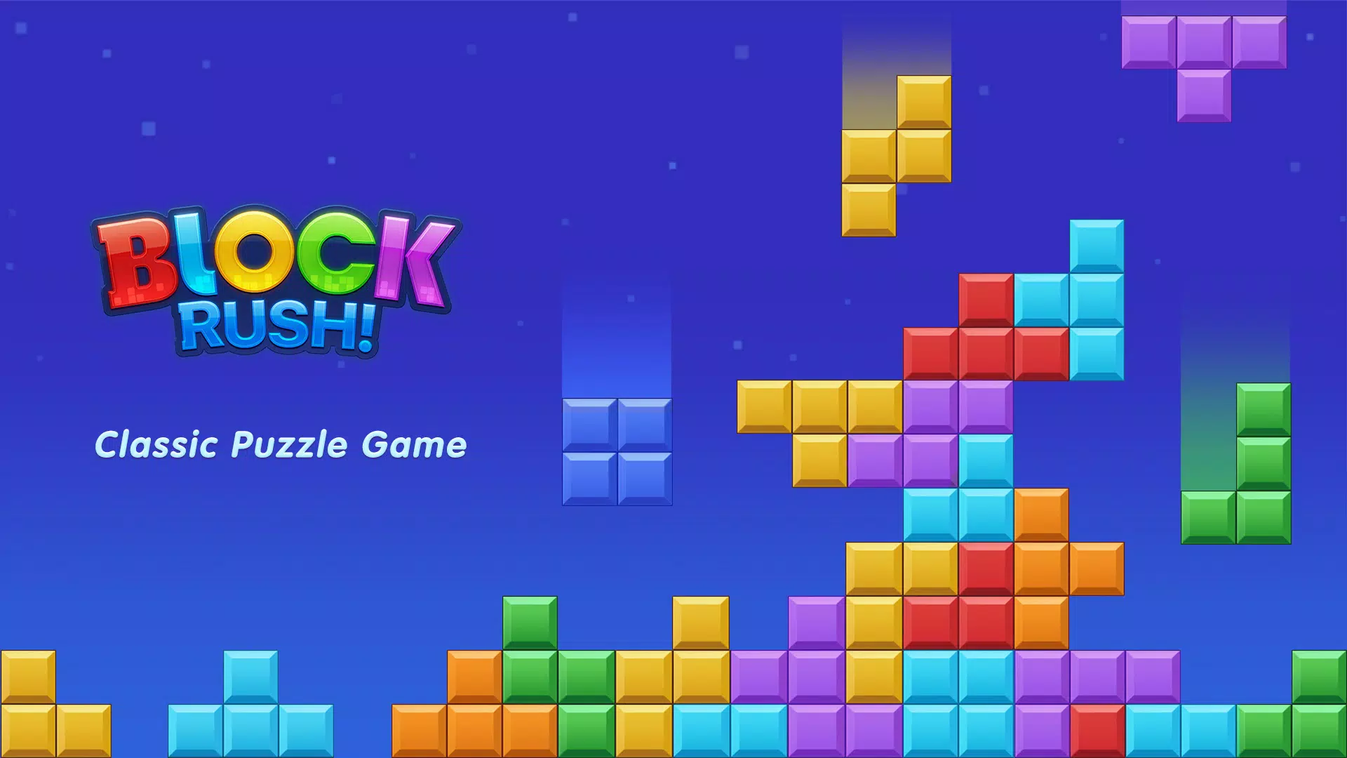 Block Rush - Block Puzzle Game Captura de tela 0