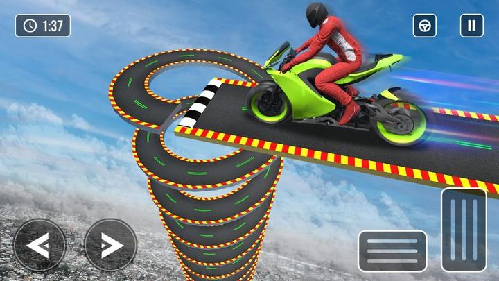 Bike Stunt Racing 3D Bike Game ဖန်သားပြင်ဓာတ်ပုံ 0