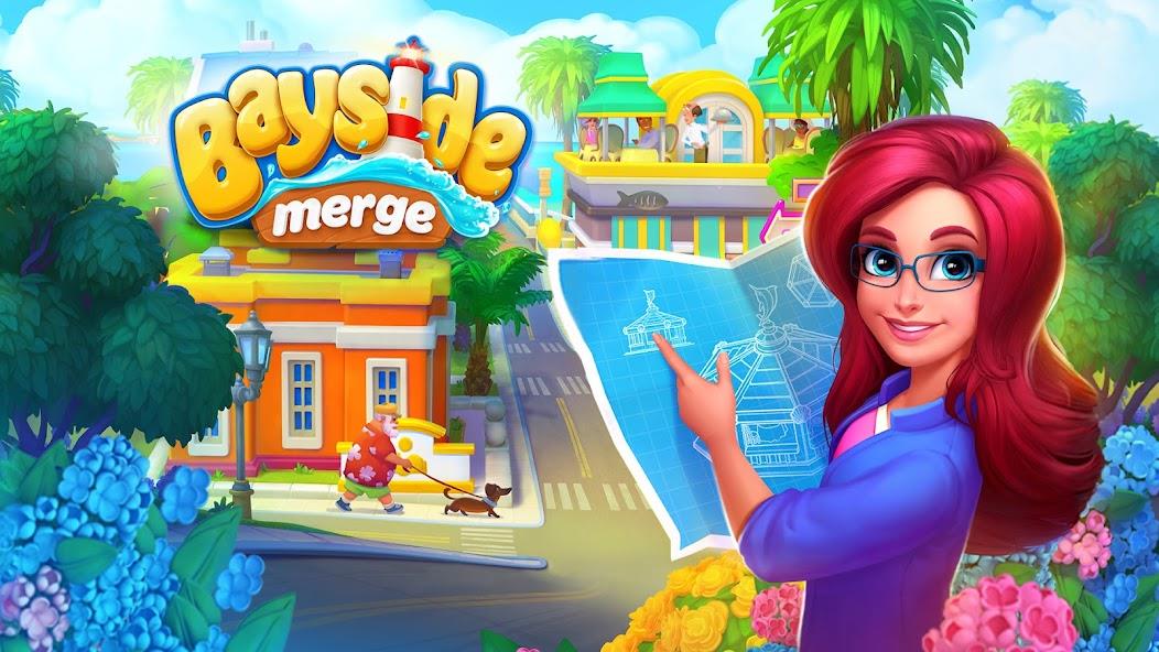 Bayside Merge: Renovation game Mod ဖန်သားပြင်ဓာတ်ပုံ 0