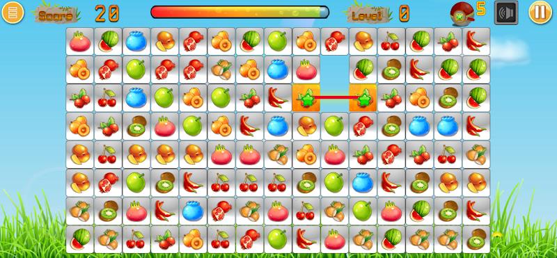 Link fruits - fruit match pair स्क्रीनशॉट 3