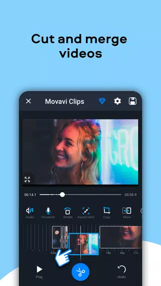 Movavi Clips - Video Editor應用截圖第2張