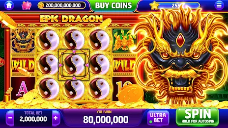 Uwin Jackpot - Vegas Casino Capture d'écran 1