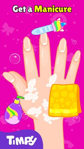 Nail Salon Games Acrylic Nails Captura de pantalla 1