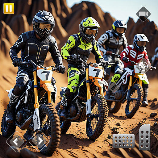 Dirt Bike Motor Cross Racing