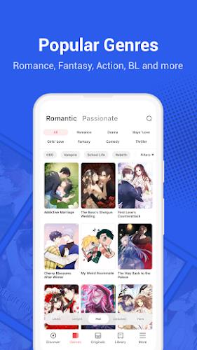 WebComics - Webtoon & Manga Ảnh chụp màn hình 3