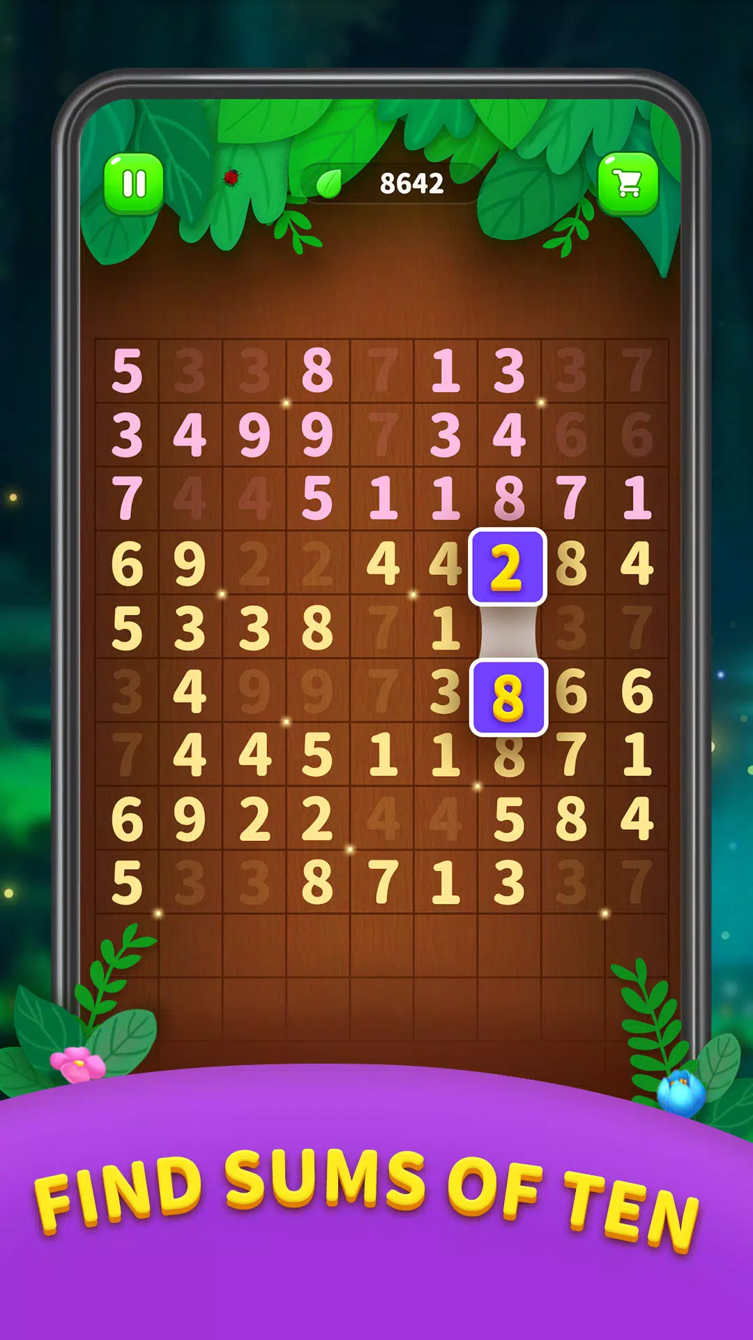 Number Match - Ten Pair Puzzle Скриншот 1