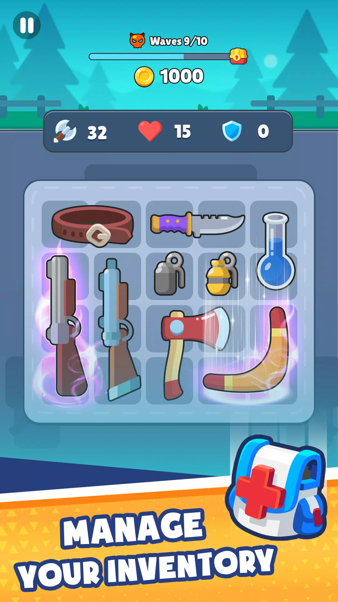 Backpack Hero应用截图第0张