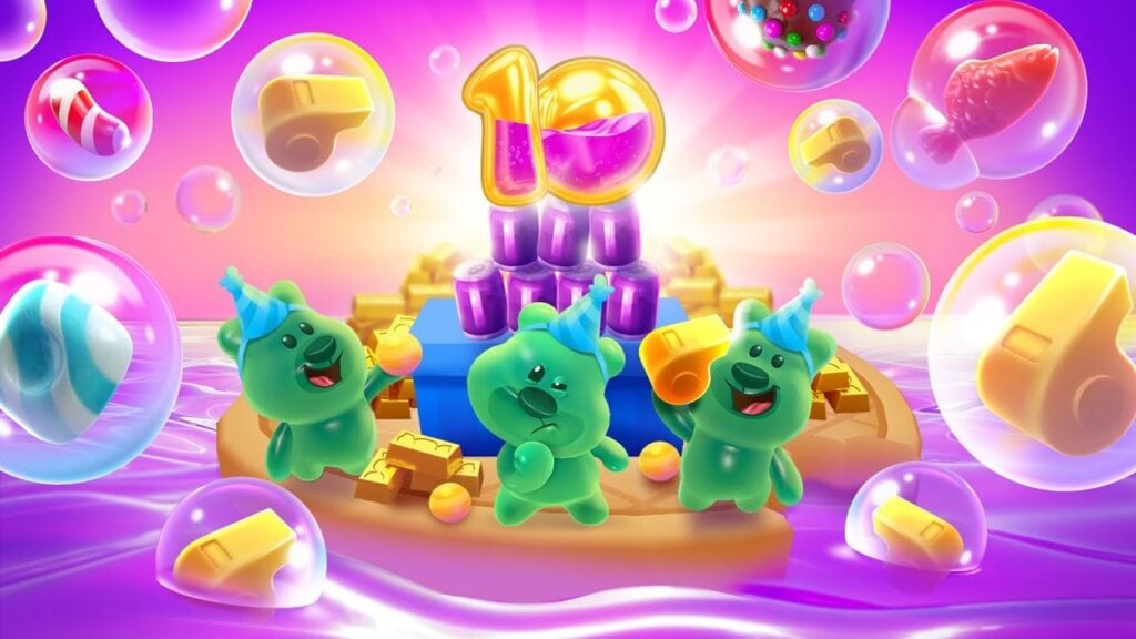Candy Crush Soda Saga သည် 10 နှစ်မြောက်နှစ်ပတ်လည်နေ့ကိုအမှတ်အသားပြုပြီးဖြစ်သည်။