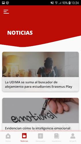 UDIMA App Captura de tela 3