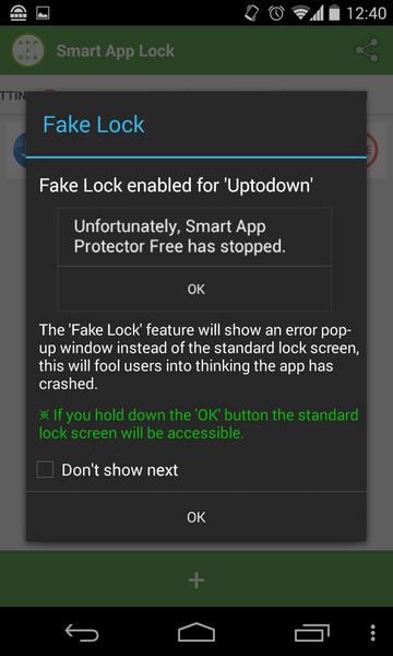 AppLock - Fingerprint स्क्रीनशॉट 2