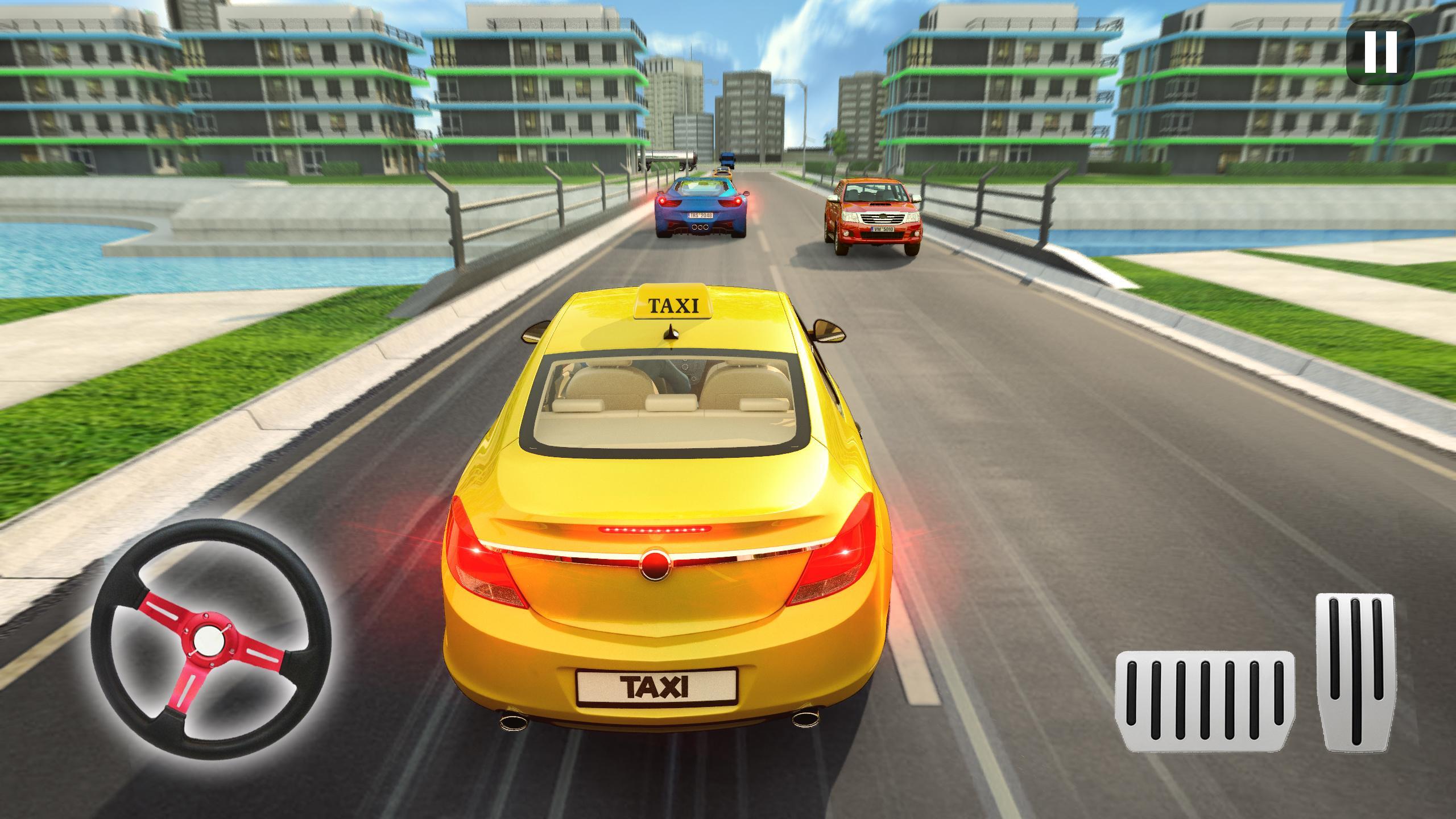 US City Taxi Games - Car Games 스크린샷 2