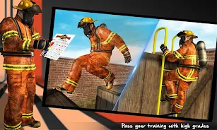 Fire Truck: Firefighter Game スクリーンショット 1