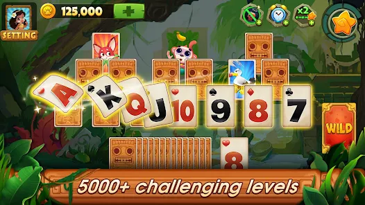 Solitaire TriPeaks Card Games Screenshot 2