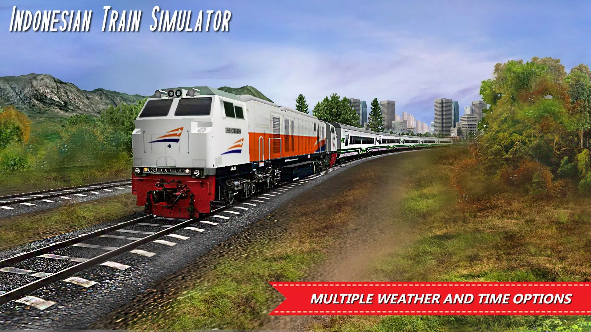 Indonesian Train Sim: Game ဖန်သားပြင်ဓာတ်ပုံ 2