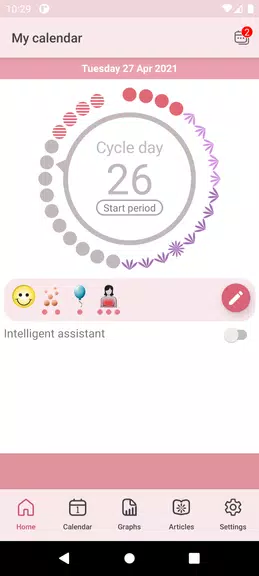 WomanLog日历应用截图第1张