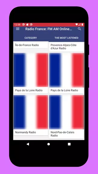 Radios France: Radio France FM Schermafbeelding 2