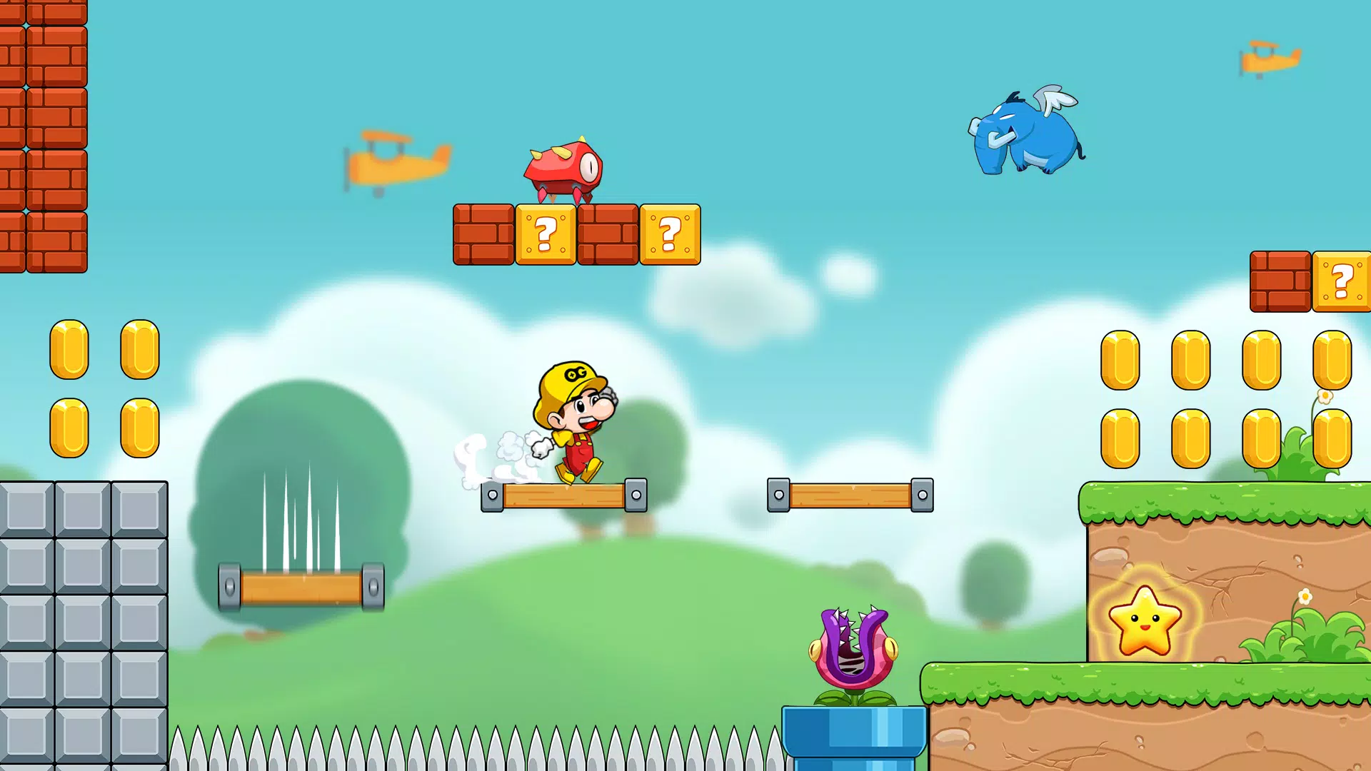 Bean's World Super: Run Games Captura de tela 0