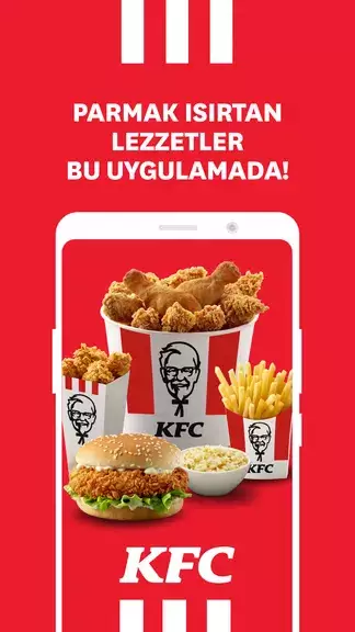 KFC Türkiye – Yemek Siparişi स्क्रीनशॉट 0