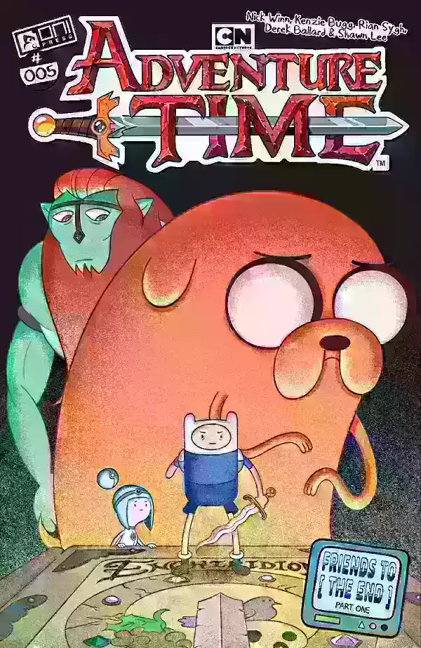 Adventure Time comic issue 5 cover art 2