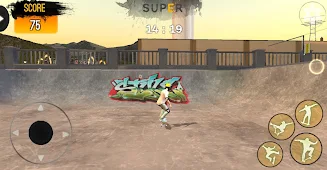 Freestyle Extreme Skater: Flip Captura de pantalla 0