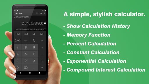 Schermata Calculator - Floating Widget 2