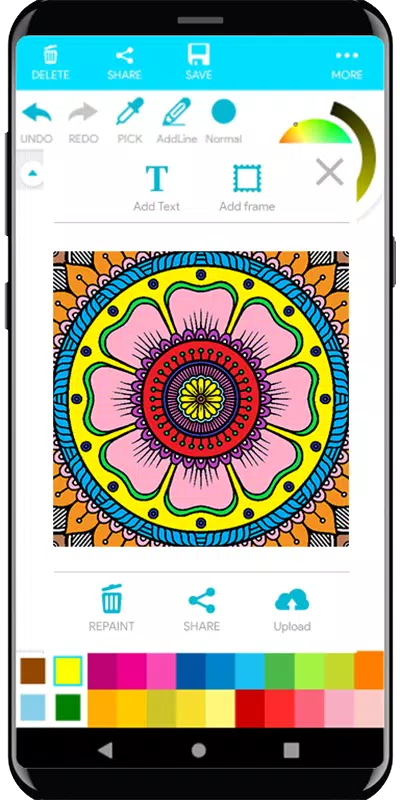 Coloring Mandala Capture d'écran 3