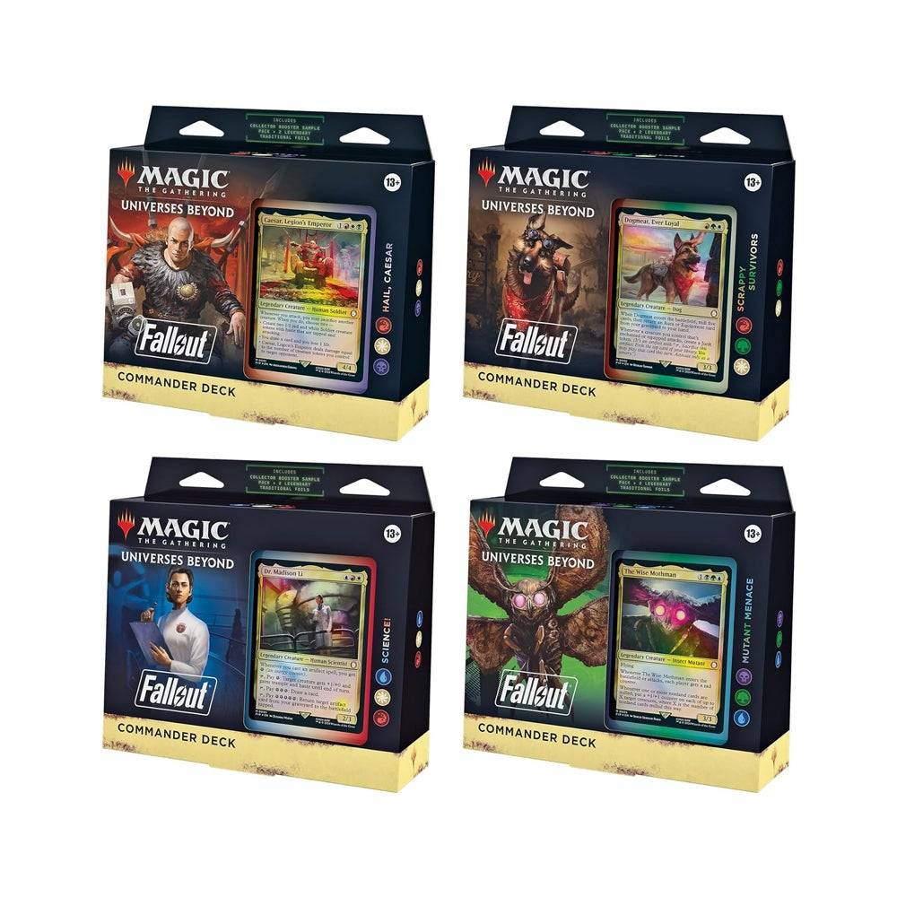 Universes Beyond MTG Fallout - Commander Deck Bundle