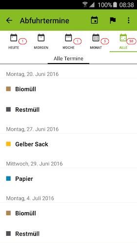 AbfallApp Myk Screenshot 2