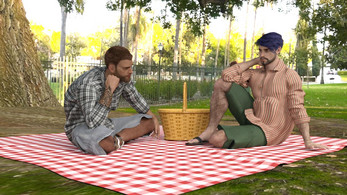 A Day in the Park (gay bara 18+ demo available) スクリーンショット 2