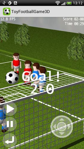 Toy Football Game 3D Ảnh chụp màn hình 1