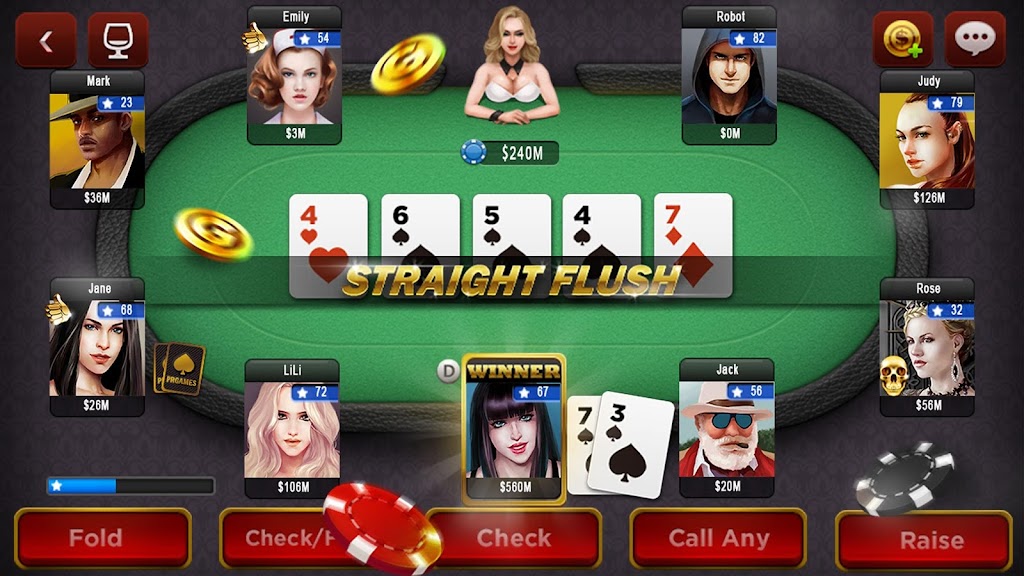 Spark Poker - Live Texas Holdem Casino Screenshot 0