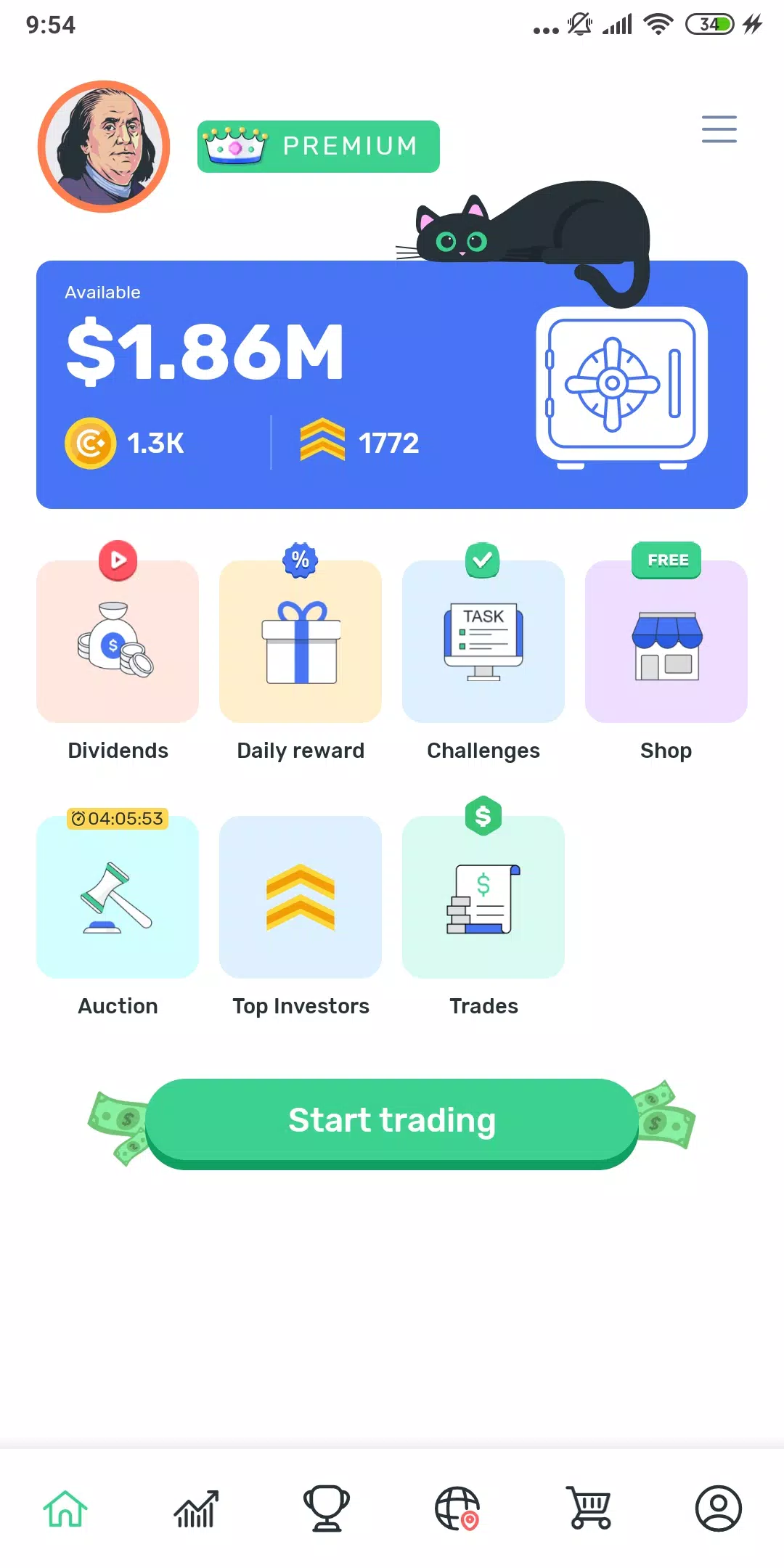 Cryptomania —Trading Simulator应用截图第0张