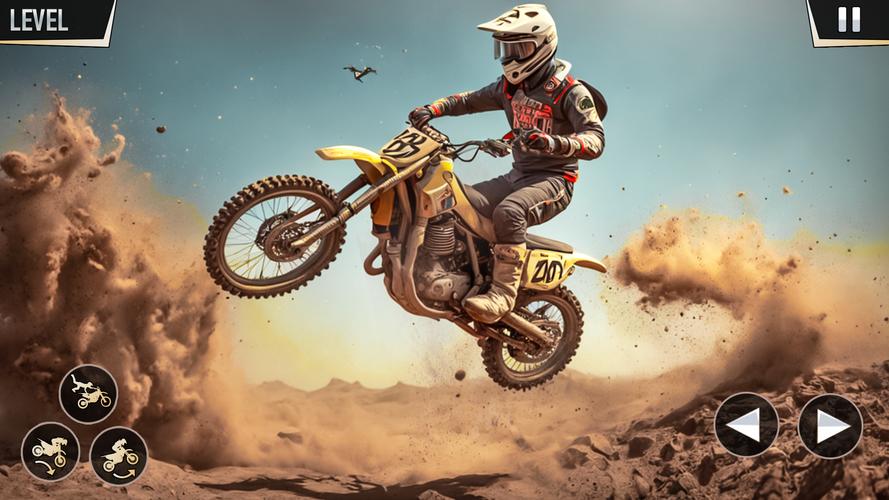 Dirt Bike Motor Cross Racing Captura de tela 0