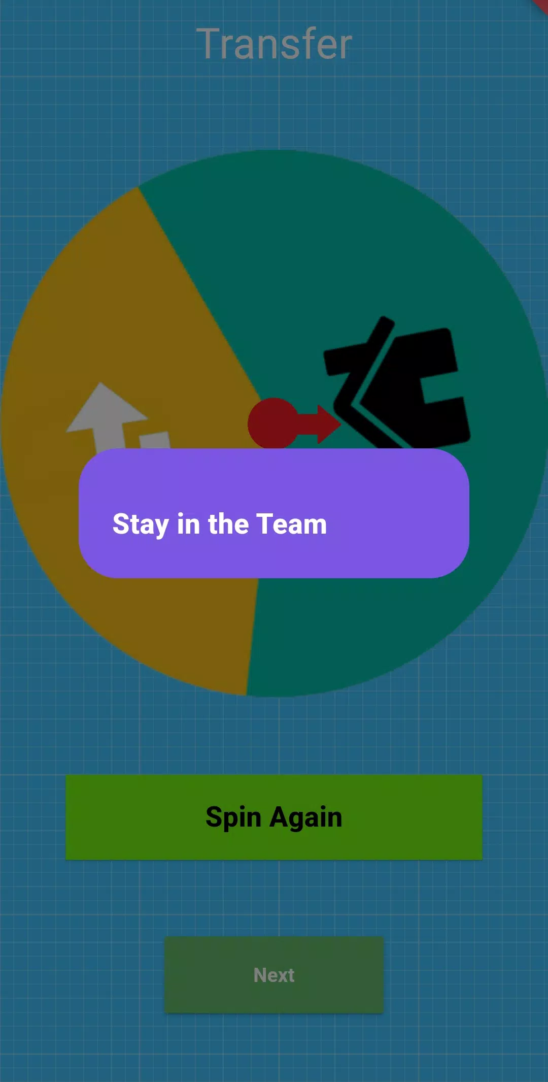Soccer Coach Career Wheel Captura de pantalla 3