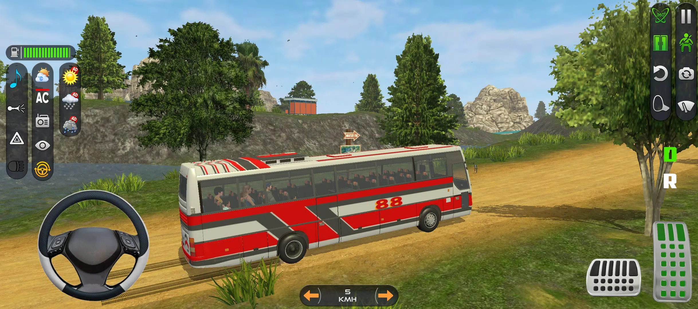 Offroad Bus: Coach Bus Driving應用截圖第2張