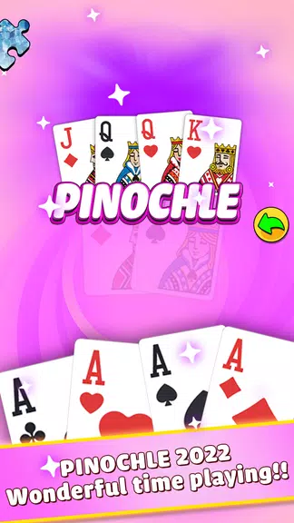 Pinochle - Trickster Cards ภาพหน้าจอ 0