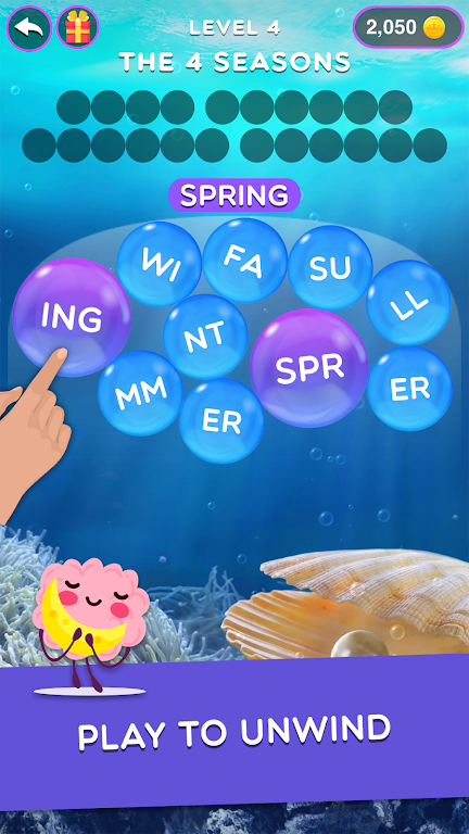 Word Magnets - Wörterpuzzle Screenshot 2