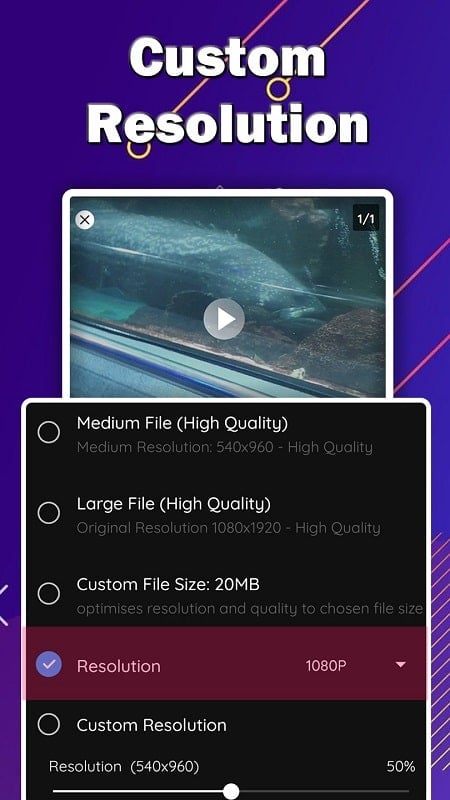 Compress Video – Video Resizer স্ক্রিনশট 3