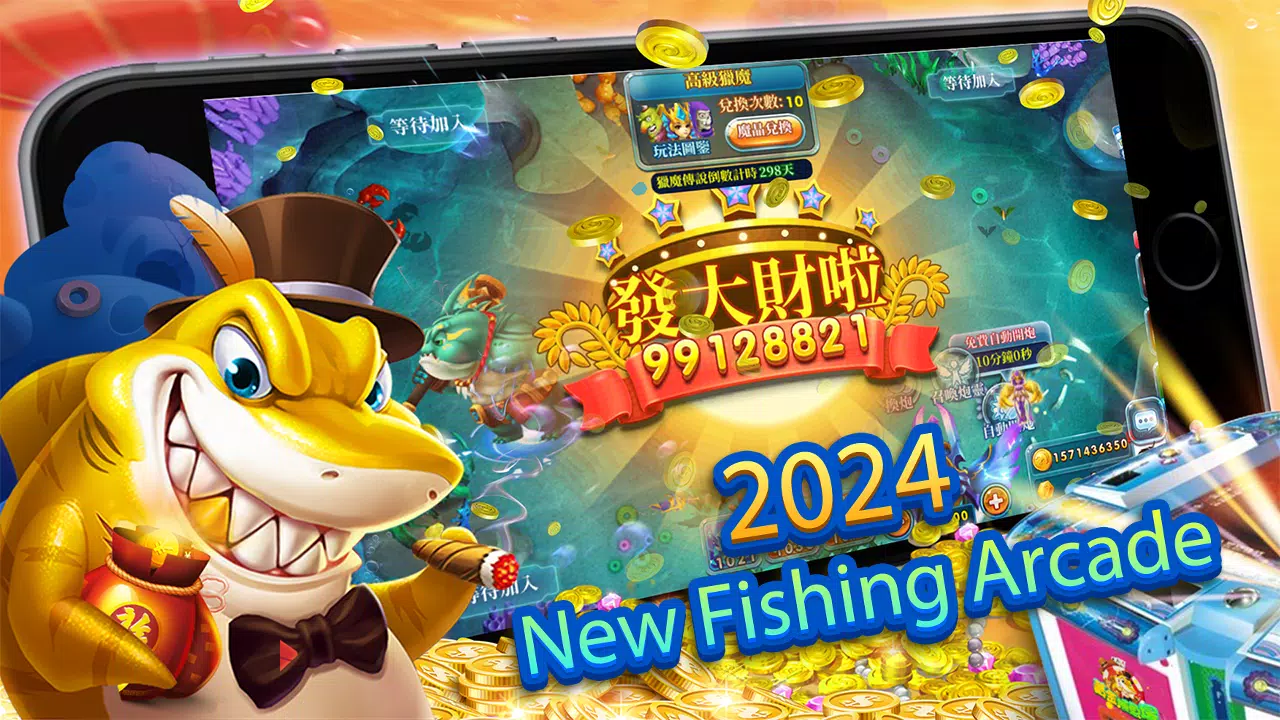 Fishing Casino -  Arcade Game Schermafbeelding 0