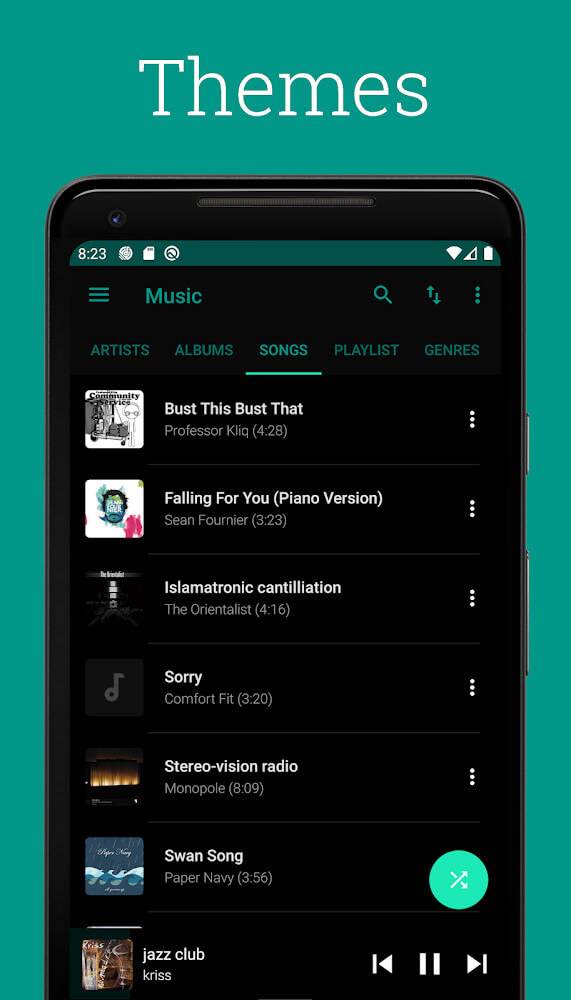 Pixel+ – Music Player Tangkapan skrin 2