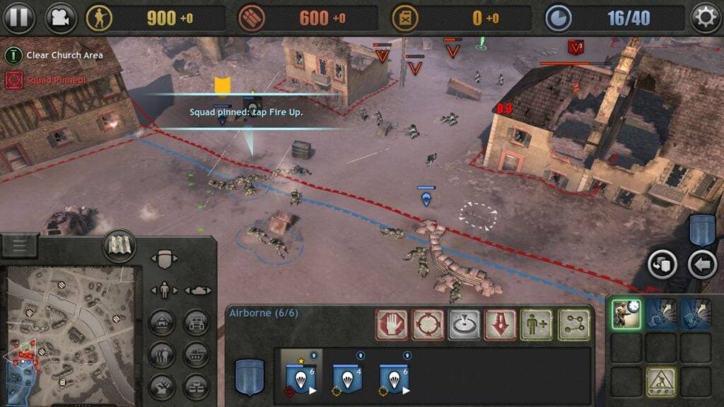 Company of Heroes mobile gameplay