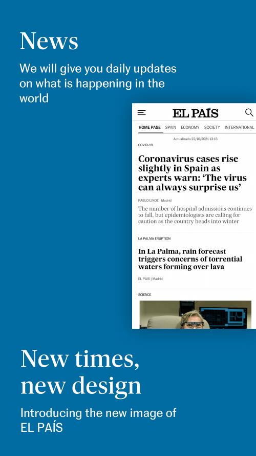 EL PAÍS ဖန်သားပြင်ဓာတ်ပုံ 0