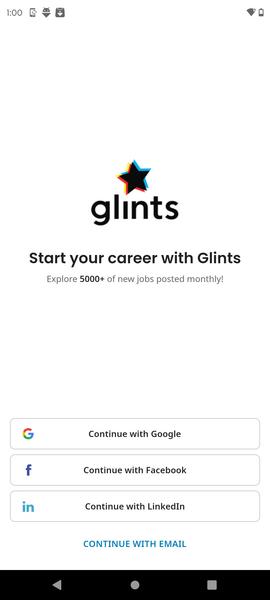 Glints: Job Search & Career Captura de tela 0