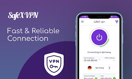 SafeX VPN - Fast VPN Proxy ภาพหน้าจอ 0