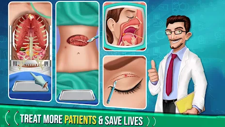 Offline Doctor Surgeon Games Скриншот 0