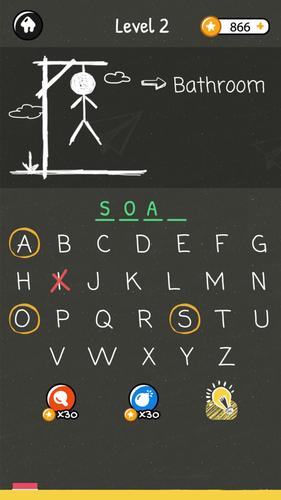 Hangman Words Screenshot 2